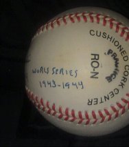 Whitey Kurowski St.Louis Cardinals World Series 1943-1944, 2 of 2